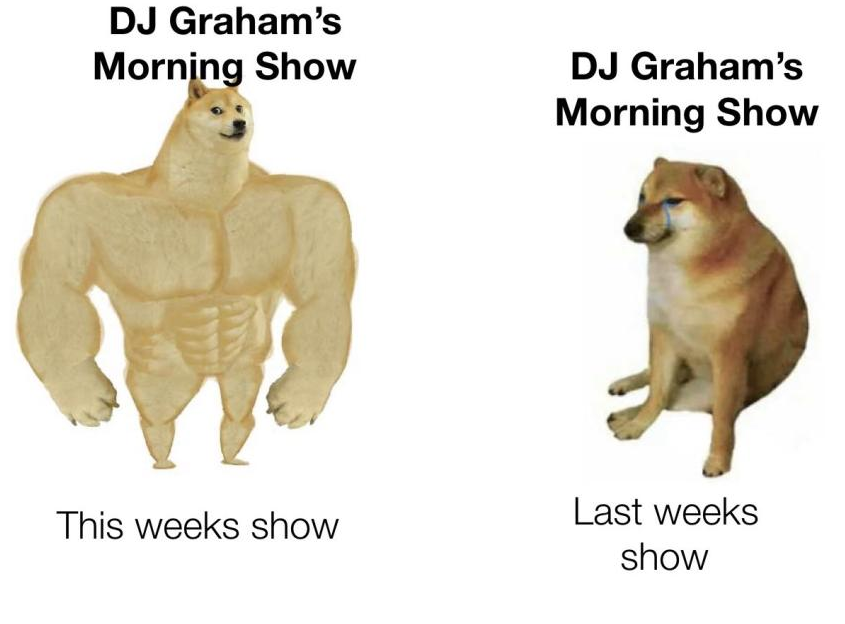 kspc's tweet photo. If you liked DJ Graham’s last show, get ready for a new one coming your way Thursday morning 10-12pm, it’s going to be amazing! 😎 #djgraham #kspc #collegeradio https://t.co/dPwZxnv5UA