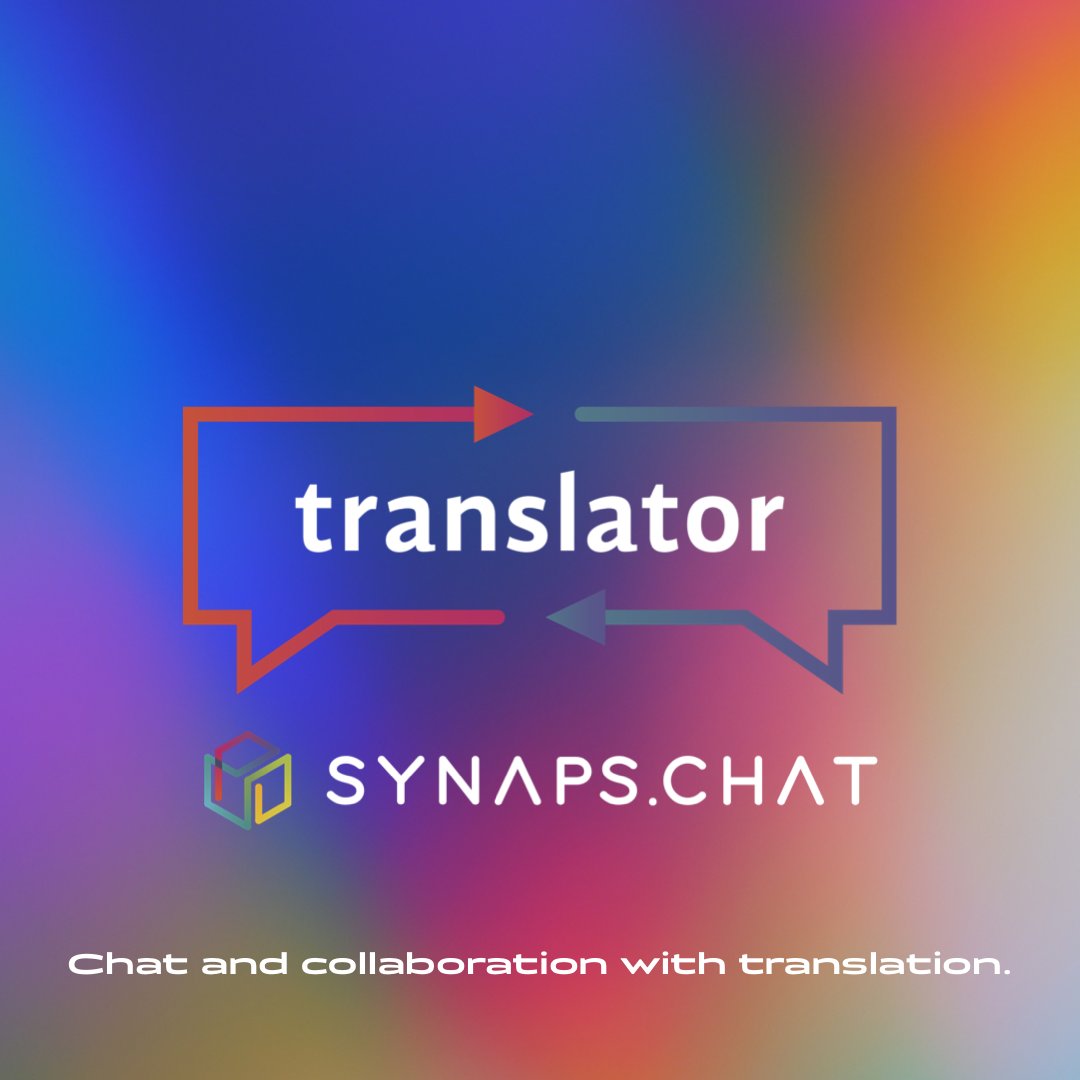 synapschat's tweet image. All-in-one chat &amp;amp; collaboration with translation in 104 languages.
--
#global #communication #teamwork #network #multilingual #chat #collaboration #dilbert #synaps #synapschat #bilingual #telework #collaboration #business #entrepreneur #language