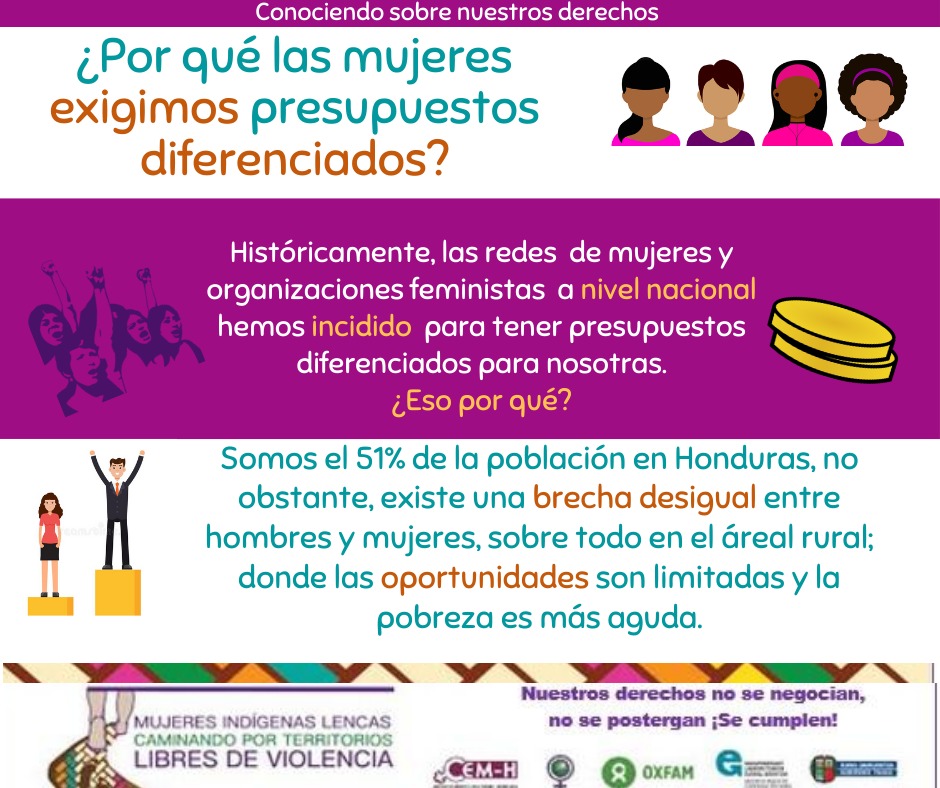 Las mujeres lencas no pedimos si no que exijimos el 5% del presupuesto asignado para el cumplimiento de nuestras demandas expresadas en la agencia de mujeres.
@AMHON1
@Poletikah
@LasHormigas_Hn
@cemh_h