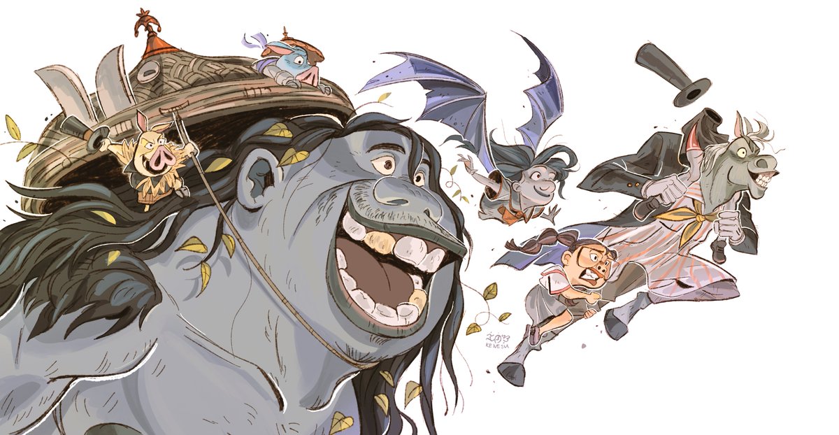 kenesu's tweet photo. Time for a new pinned tweet!

Hi I'm Kenny!
I'm a character designer / illustrator for animation based in Canada! I love telling stories about Filipino folklore. 🌴🦇

Full Thesis Film: https://t.co/C84eq0pPbY

https://t.co/BbhXanRUzj
info@kenesu.com
ig: https://t.co/HKPJ0hi9n2 https://t.co/f02KjZ077V
