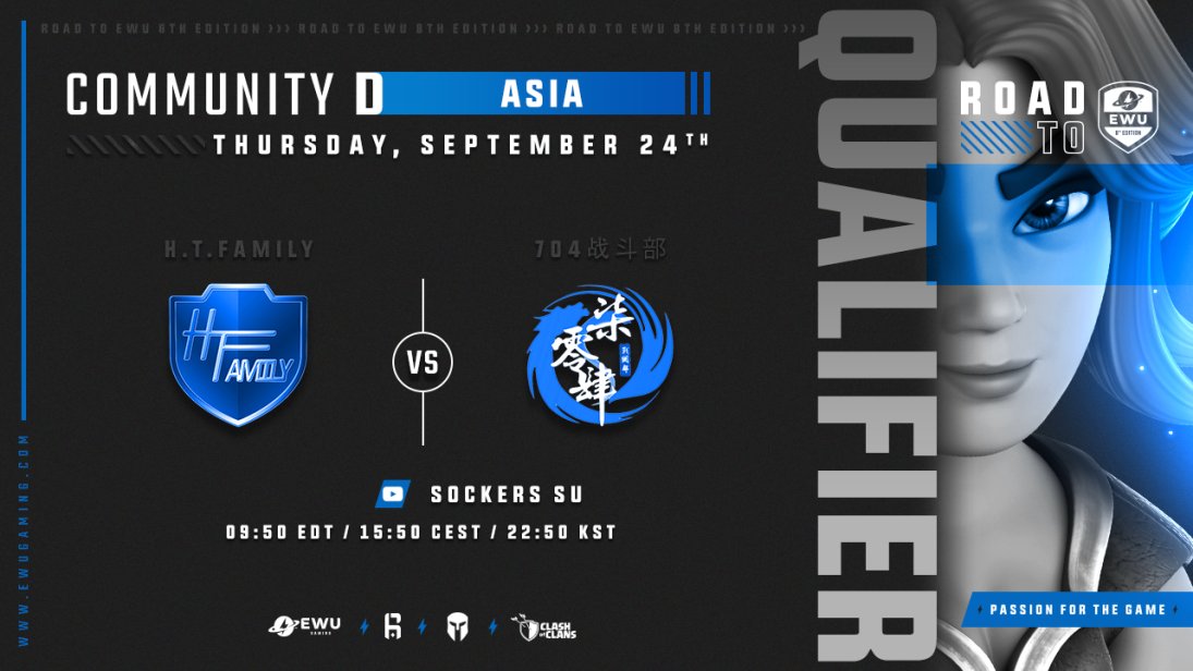 Today 15:00 CEST
📺youtu.be/1X2UPx2JW1w
Next wars Comunity D. Asia

<a href="/IndianClashers7/">INDIAN CLASHERS</a> 🆚 <a href="/rikuriku_GS/">★★★陸・王★★★</a> 
#704 🆚 #htfamily