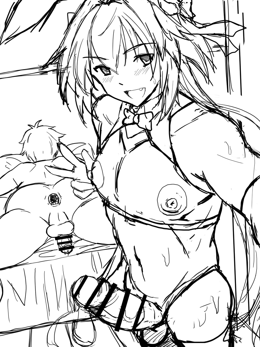 アストルフォ君のラフです。 