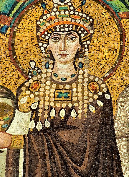 Empress Theodora of the Eastern Roman Empire, according to a contemporary source, started as a low-paid sex worker & actress. By age 27, she was Empress & a brilliant political strategist who helped build Constantinople (and the Hagia Sophia).