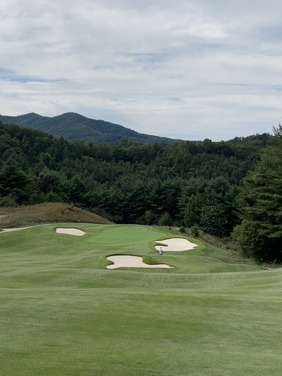 SkyCaddieMike's tweet photo. Sky Caddie updated the map at Sequoyah National GC in Whittier, NC on Tuesday. Beautiful place to play if your in the area. https://t.co/9Cos5QeJMO