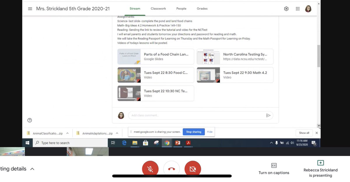 BEAdkinsCoach's tweet photo. So excited about all of the amazing things teachers can do and are already doing using Google Classroom, Google Meet and Jamboard. ๐๐๐@carrierobledo @RobbinsRockets #Rocketsigniteandinspire https://t.co/sKXAKETFnb