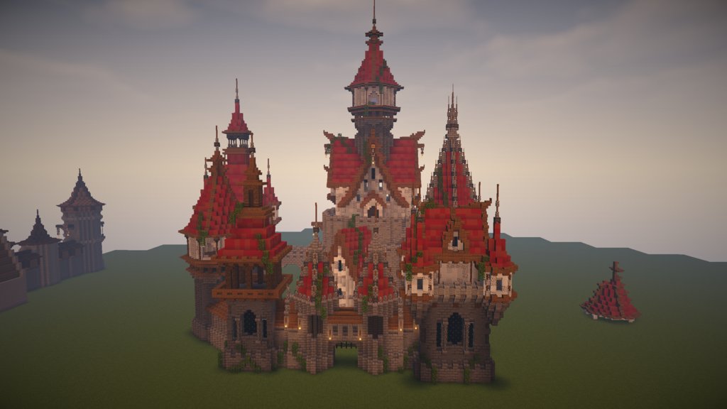 Minecraft Builds On Twitter The King S Castle Feedback Constructive Criticism Always Appreciated U Emailparticipant1 Minecraft