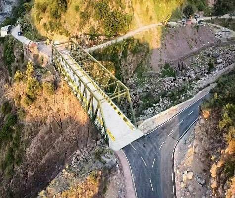 mayamadhava's tweet photo. Defence Minister @rajnathsingh ji will dedicate 43 bridges to the nation today, built by #BRO . He will also lay the foundation stone of the #Nechiphu tunnel on a key road to Tawang in Arunachal Pradesh.
J&amp;K- 10, Ladakh- 7, HP -2, Punjab - 4, Uttarakhand - 8, AP - 8, Sikkim - 4. https://t.co/KA1FeTp8dV