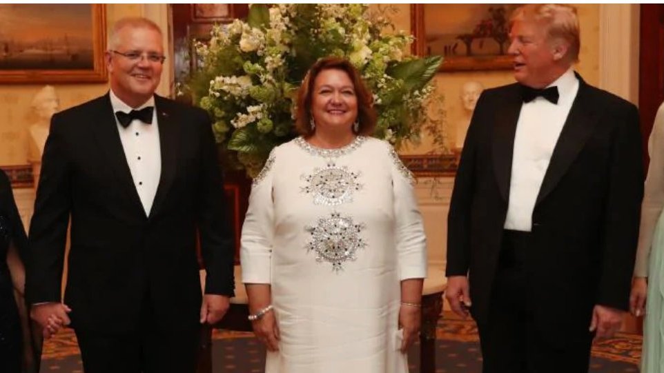 Tomorrow the Liberals will push 1.8 million people below the poverty line by slashing the coronavirus supplement. At the same time they're planning more tax cuts for the rich.Here's a thread of Aus PMs with billionaires and some income support facts. (Gina Rinehart, $15.3b)