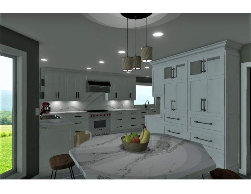 editdesigninc's tweet image. Concept for Kitchen Remodel