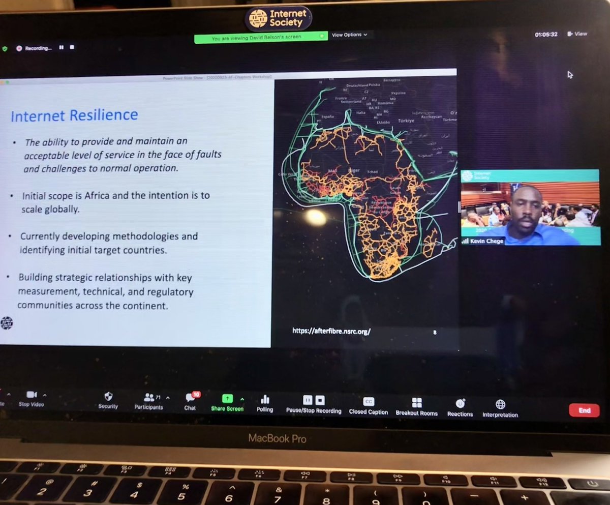 VictorNdonnang's tweet photo. Successful Day 2 of the 2020 African Chapters Advocacy Meeting

Great exchange of Knowledge and experiences on #InternetMeasurements, #encryption and #OpenStandards.

Thank you @RamanouB, @isocbenin @isocghana, @ISOCUg for sharing your experiences. #GrowInternet #StrongInternet https://t.co/goUAiMKkKQ