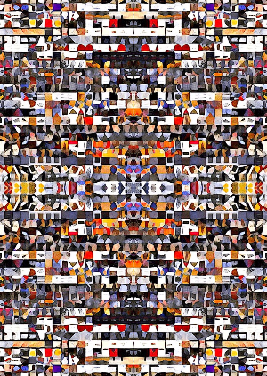 Turned My 28k photos in my phone into a piece of art.