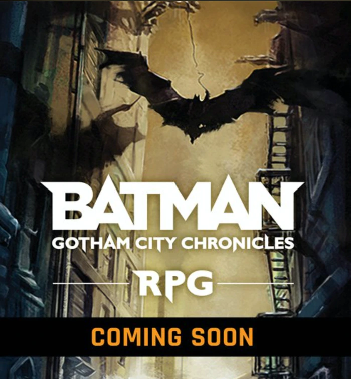 보드게임 『Batman ™ : Gotham City Chronicles』을 발매하는 Monolith Board Games LLC에서 해당 게임의 RPG판을 발매한다고 밝혔습니다. kickstarter.com/projects/80631…

D20 기반이라고 하는데 헬보이처럼 5판 기반일지, 아니면 좀 더 옛날 판본의 느낌일지는 모르겠군요.