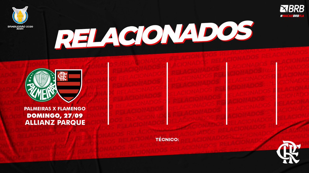 crf_samuca's tweet photo. Confira os relacionados para o confronto contra o Palmeiras. #CRF https://t.co/NSp6JhaI73