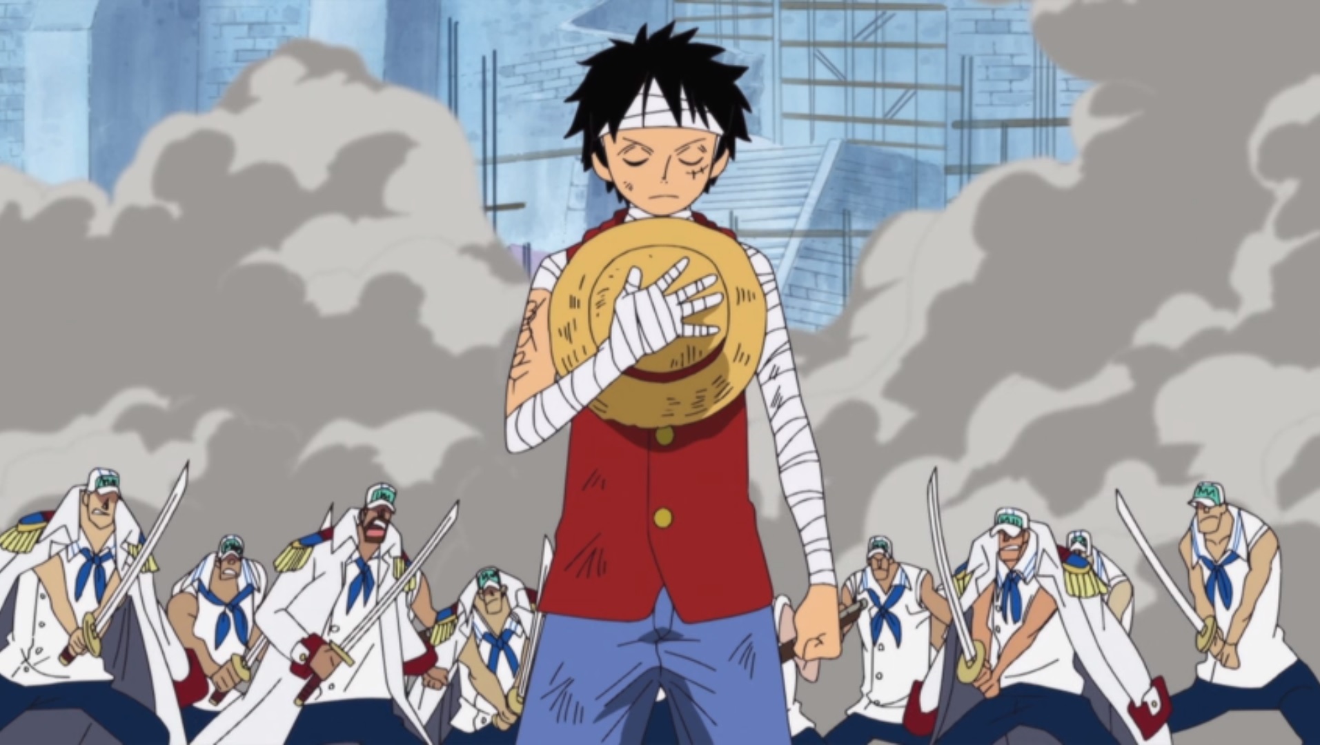 Twitter 上的 Jugandorcriticon Comenzamos Con Una Nueva Era En One Piece Acompaname A Ver El Gran Final Del Regreso De Luffy A La Marineford Y El Nuevo Arco Del Sombrero De Paja