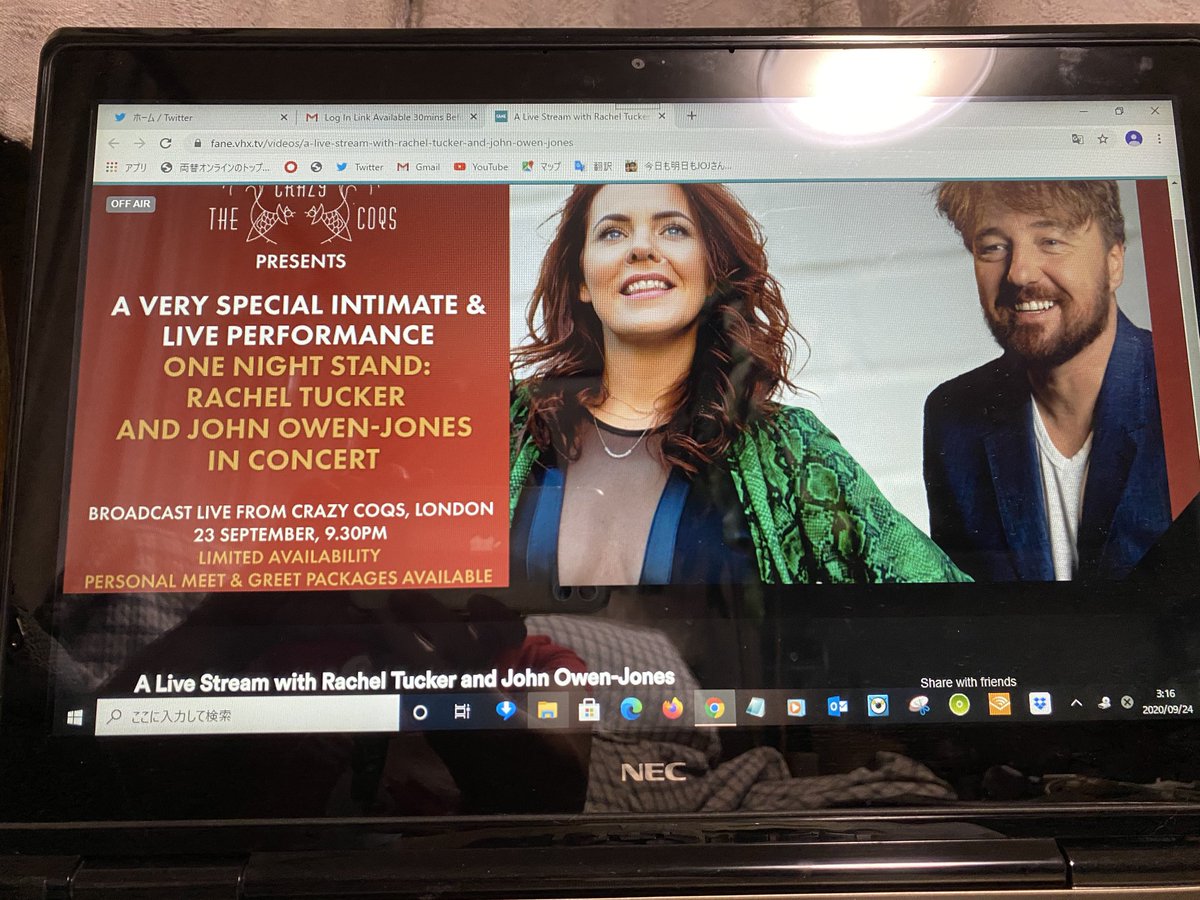 paisley3017's tweet photo. I had a fabulous time this early morning 🇯🇵. Thank you so much @johnowenjones @racheltucker1 #JohnQuirk and @CrazyCoqs All of you’re amazing!! 👏👏👏 https://t.co/vpsygiUh7t