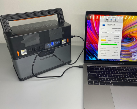 ALLPOWERSDirect's tweet photo. Allpowers 372wh Generator Charges Laptop
#portablestation #372whgenerator #allpowers #charing https://t.co/nAhEkuKqJW