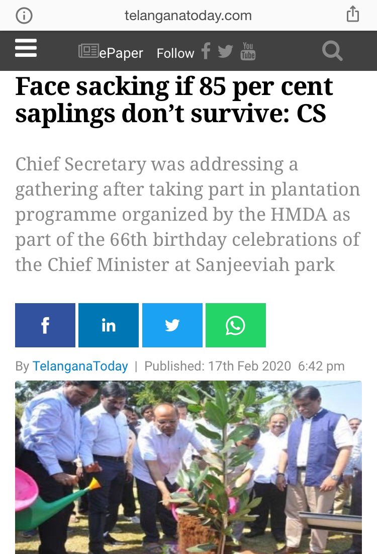 PuttaVishnuVR's tweet photo. TS Govt practices what it preaches👍
The new Panchayat Act envisages removal of elected public representatives if they show negligence or callousness in Development activities.
The #MunicipalitiesBill, #TSiPAAS, #TSbPAAS ensures 100% accountability of all Stakeholders
@KTRTRS https://t.co/VNk7Q7e2B7