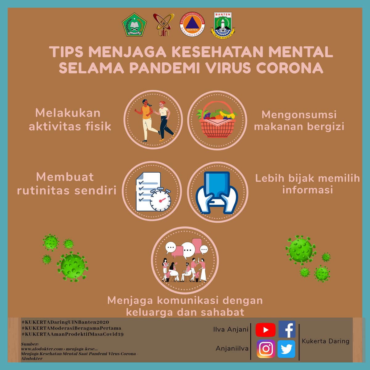 AnjaniIlva's tweet photo. [DAY-17]
Macam-macam Gangguan Psikis serta Tips Menjaga Kesehatan Mental

Cek pembelajaran lainnya di Youtobe aku ya guys!! Link ada Bio☺️

#KUKERTADaringUINBanten2020
#KUKERTAModerasiBeragamaPertama
#KUKERTAAmanProdektifMasaCovid19
#BimbinganKonselingIslam
#uinbanten https://t.co/5XPhXmQoOe