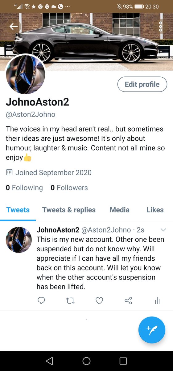 Ek gaan slegs my nuwe rekening gebruik vir nou. Hierdie rekening sal my backup wees vir as Twitter weer lol. Vir die wat nie weet nie hieronfer is my ander nuwe rekening waarop ek sal werk en gesels.