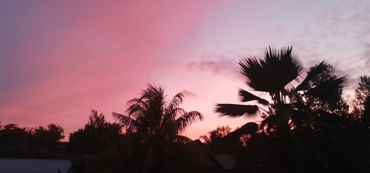 Seychelles sunrise 😍🏖️🇸🇨 #sunrise #Seychelles #earlymornings