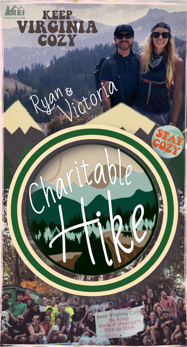 Head over to our @instagram page @sweetpeaks___ to donate to Keep Virginia Cozy! Your donation is your entry into the raffle where we are giving away more than $150 worth of gear from @REI ! #rei #hikeforacause #fundraiser #protectournationalparks #nationalparks