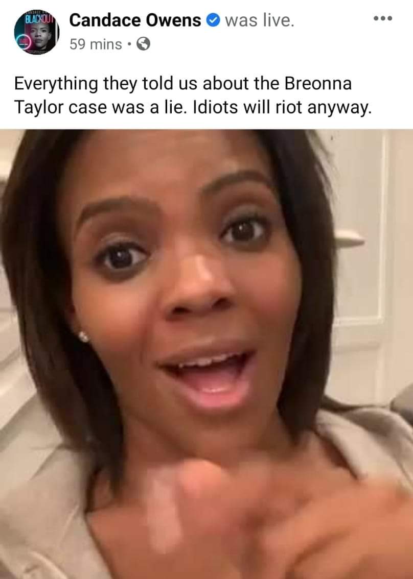 Mandie60816470's tweet photo. Ah, was waiting for her to trash talk another dead person.The NAACP worked for you to help you sue your highschool when your life was threatened by white boys and got you rich but now youre off sucking the GOPs white dick and doing this? #classlessWhore @RealCandaceO https://t.co/92mdHjCxfH