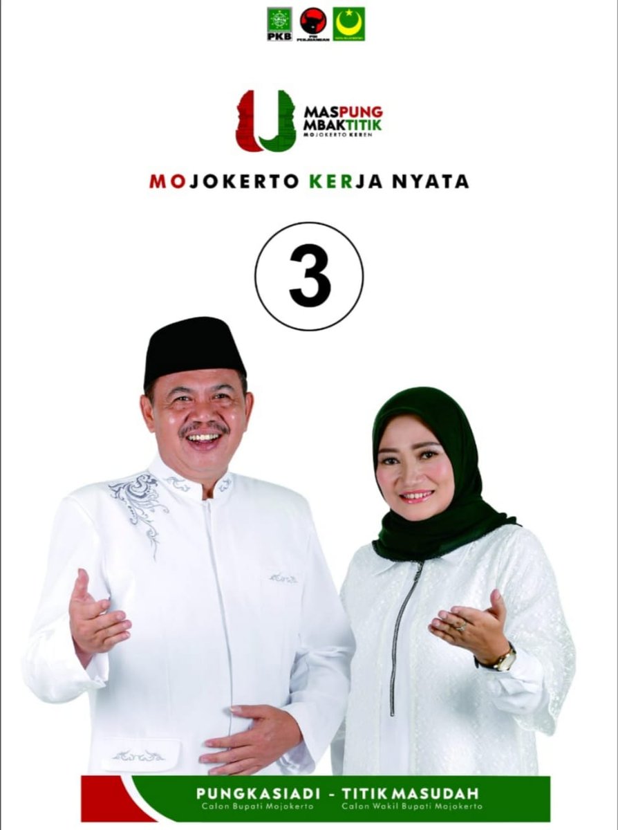 Alhamdulillah... Sudah keluar Nomor Urut kami. Nomor 3.. 
Mohon doa restu dan Dukungannyaa lur 🙏🏼🙏🏼
