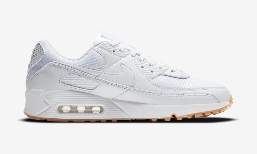 air max 90 white gum bottom