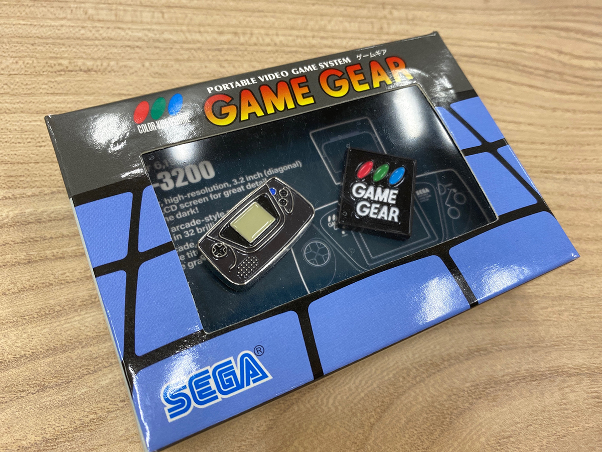 ゲームギア発売30周年記念ピンバッジセット！ 「ハード本体」と