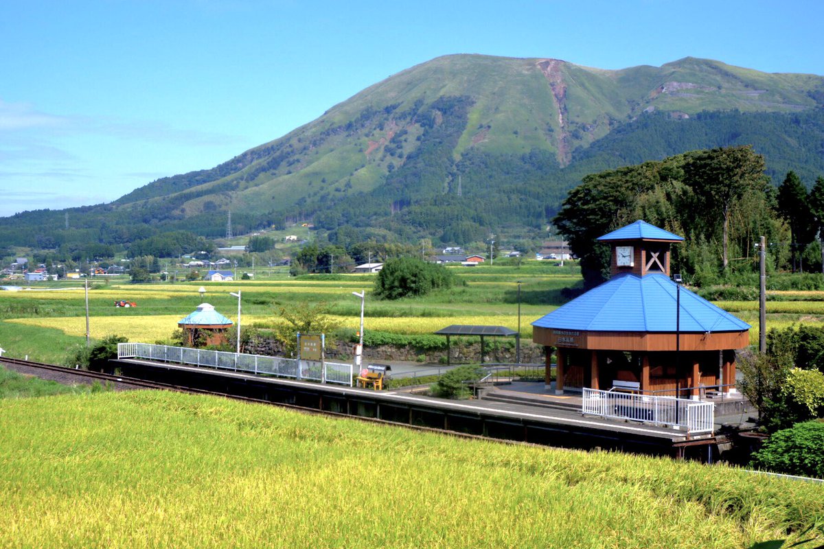 南阿蘇水の生まれる里白水高原駅 日本最大級のSNS映え観光情報 スナップレイス