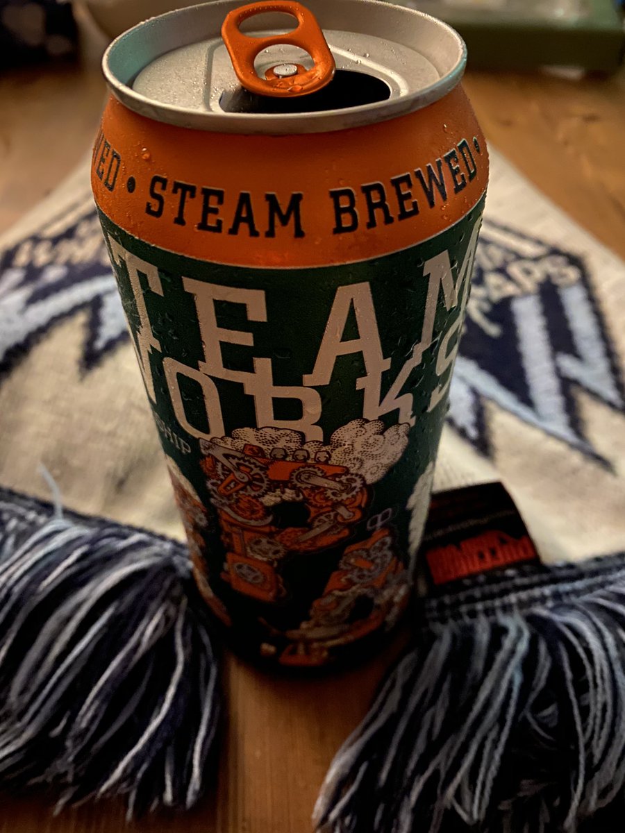 mmmelia's tweet photo. Devastating start to the VWFC game, but at least @steamworksbeer #flagshipIPA brings me joy. 😭😭😭 https://t.co/9YOQmhtsUc