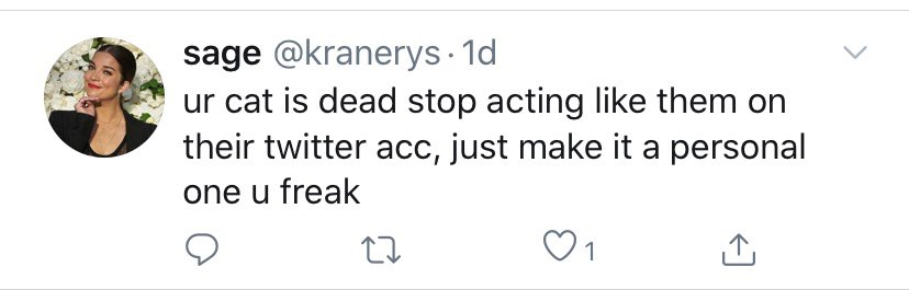 I can't believe I have to make this post. But I will not let this slide. Sage, ( @kranerys), who I made a thread about a month or so ago, made an extremely offensive post that is obviously targeted towards someone we all know and love very much.