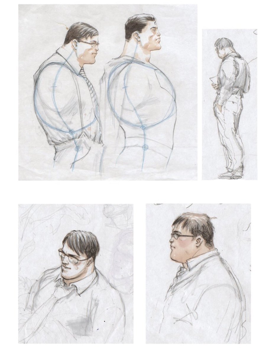 Cool Comic Art on X All Star Superman 2006 character sketches amp  designs by Frank Quitely httpstcoSX796EVTTj  X