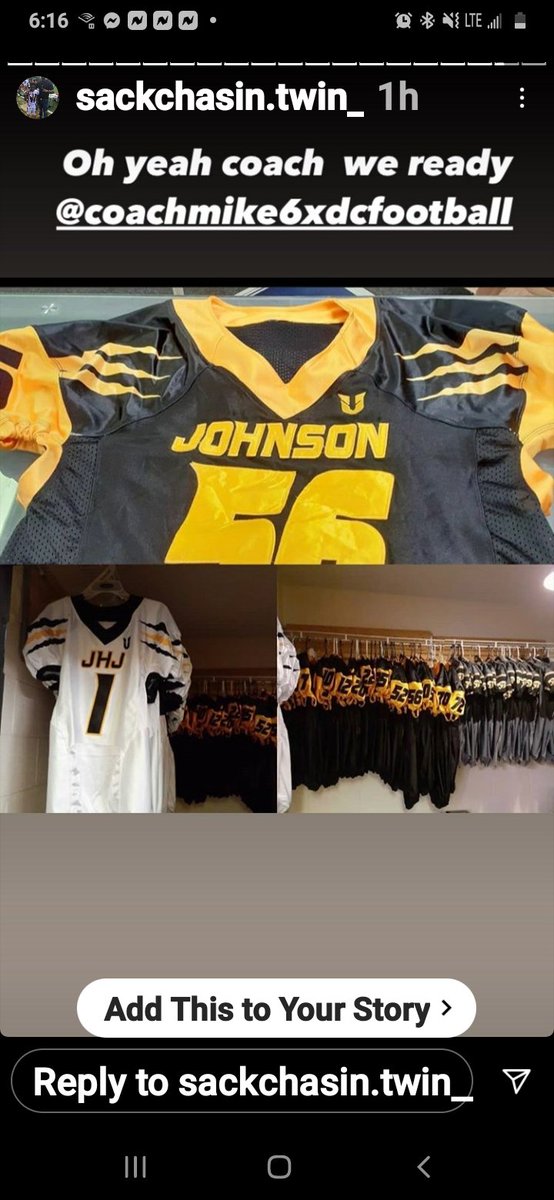PanthersJohnson's tweet photo. Thank you to my amazing Parent Booster Club, (Panther Pride) and Phil Morgan Jr (Unison Brand) for making sure that we will look good whenever we take the field. #WeAreJohnson #JohnsonTuff #MoveinUnison https://t.co/z9mH2IoHLO