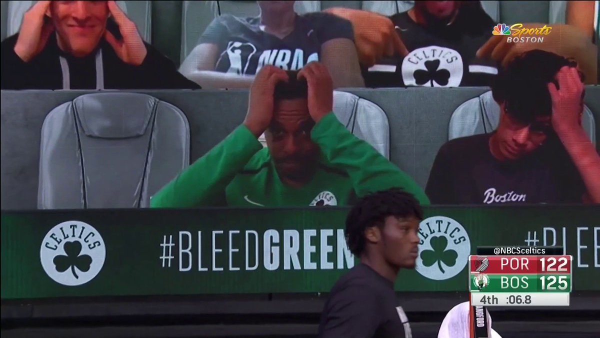 asapveggies's tweet photo. Celtics Fans right now #NBAPlayoffs https://t.co/JAZQcwJcCj