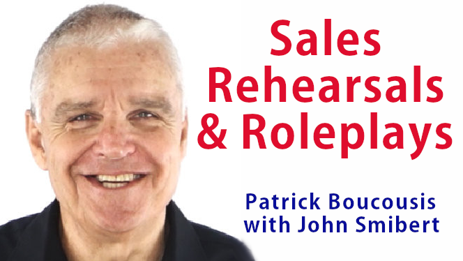 johnsmibert's tweet photo. The secret to winning more sales - Rehearsals and Roleplays - interesting discussion with Patrick Boucousis https://t.co/oVc9K4Q9nu @johnsmibert #sales #salestraining #Salesroleplays #topsalesworld https://t.co/WhRN8TYiQx