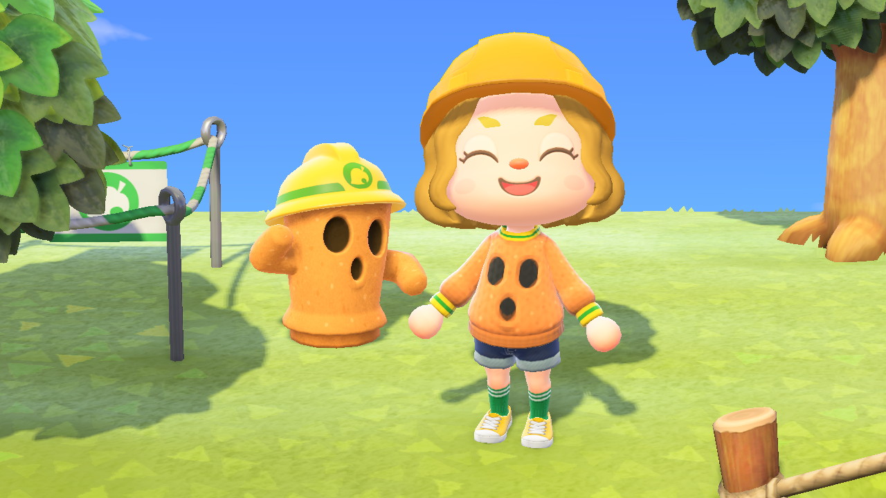 モル ハニワくんなセーターをつくったよ ハニワを着る それは どうぶつの森での新しい体験 どうぶつの森 Animalcrossing Acnh あつまれどうぶつの森 あつ森 マイデザイン マイデザイン配布 Acnhdesign ハニワ ハニワくん Gyroid T Co