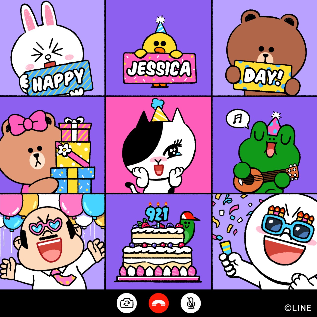 Twitter 上的 Line Friends Japan 心を込めてみんなで祝おう お誕生日おめでとうジェシカ 遅くなってごめんね 9月21日 お誕生日 おめでとう ジェシカ オンラインパーティー ブラウン コニー サリー チョコ レナード エドワード 部長 ムーン Twitter 上的 Line Friends Japan 心を込めてみんなで祝おう お誕生日おめでとうジェシカ 遅くなってごめんね 9月21日 お誕生日 おめでとう ジェシカ オンラインパーティー ブラウン コニー サリー チョコ レナード エドワード 部長 ムーン