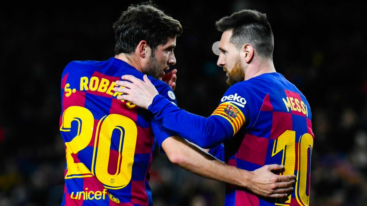 ¡Todo lo que fuera necesario para que #Messi se quedara en el @FCBarcelona_es 🙏!
El lateral @SergiRoberto10 confesó que se unió a todos los culés para evitar la marcha de "La Pulga" 😱
Entérate que hizo aquí 👉 https://t.co/B0gsUT7scE https://t.co/yvg98BU6SU