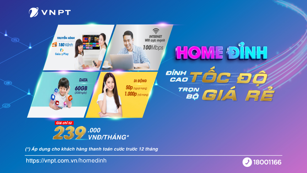 SalesVnpt's tweet photo. 🎉 ĐỈNH CAO TỐC ĐỘ - TRỌN BỘ GIÁ RẺ
✅ Chỉ từ 𝟮𝟯𝟵.𝟬𝟬𝟬 VNĐ/tháng
🔖 Chi tiết tại: https://t.co/rkb3G0isBZ
☎ Tổng đài tư vấn đăng ký 𝟬𝟴𝟴𝟲.𝟬𝟬.𝟭𝟭.𝟲𝟲 - 𝟬𝟴𝟴𝟲.𝟭𝟭𝟲.𝟭𝟭𝟲 - 𝟎𝟗𝟏𝟔.𝟑𝟏.𝟎𝟔𝟎𝟔 - (𝟬𝟮𝟴)𝟯𝟴.𝟲𝟴𝟲.𝟲𝟴𝟲
#HomeCombo #HomeDinh #VNPT https://t.co/zaPQTT4h6w