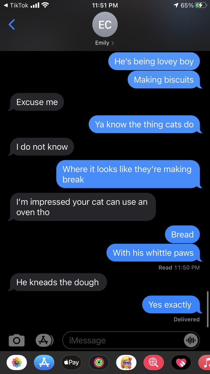 _emmasullivan_'s tweet photo. @emilymcolee just found out that cats are superior. https://t.co/McOwnsQ2wX