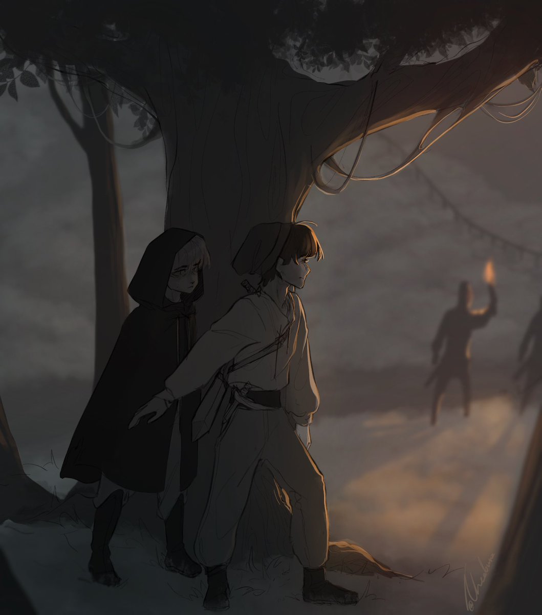 Theobunz's tweet photo. As you flee your land and hide among the shadows, 
an old acquaintance decides to tread back into the light.

𝘞𝘪𝘭𝘭 𝘩𝘦 𝘣𝘳𝘪𝘯𝘨 𝘢𝘪𝘥, 𝘰𝘳 𝘥𝘰𝘦𝘴 𝘩𝘦 𝘩𝘢𝘷𝘦 𝘪𝘯𝘵𝘦𝘯𝘵𝘪𝘰𝘯𝘴 𝘰𝘧 𝘩𝘪𝘴 𝘰𝘸𝘯?

#tommyinnitfanart #wilburfanart #eretfanart #lmanberg https://t.co/BCVrn0Gjpb