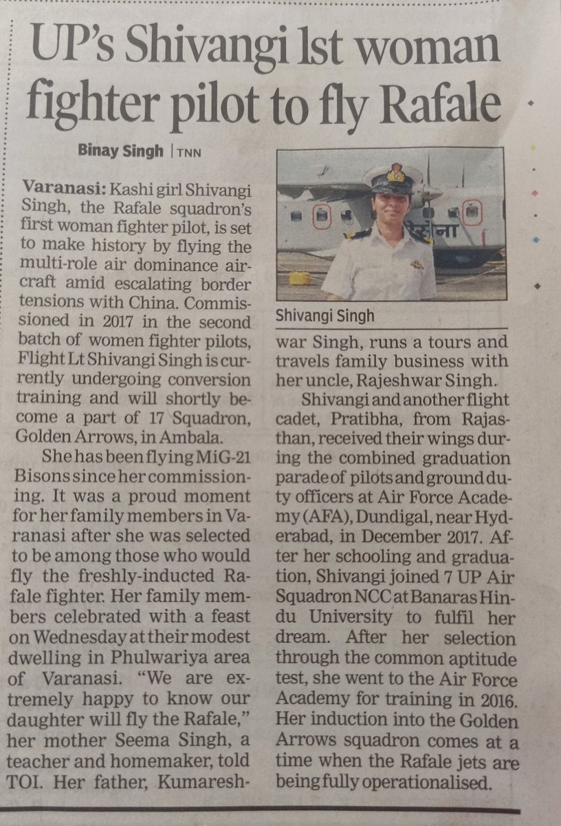 Yes. In white uniform with peak cap. Well done @timesofindia, you are a true beacon of jointmanship 🧐