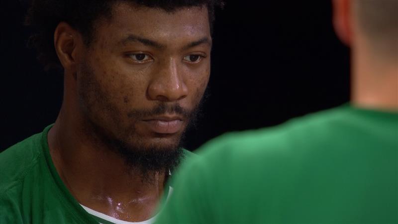 NBCSCeltics's tweet photo. Us staring into the abyss for the last 45 minutes https://t.co/y7jsNj32sv