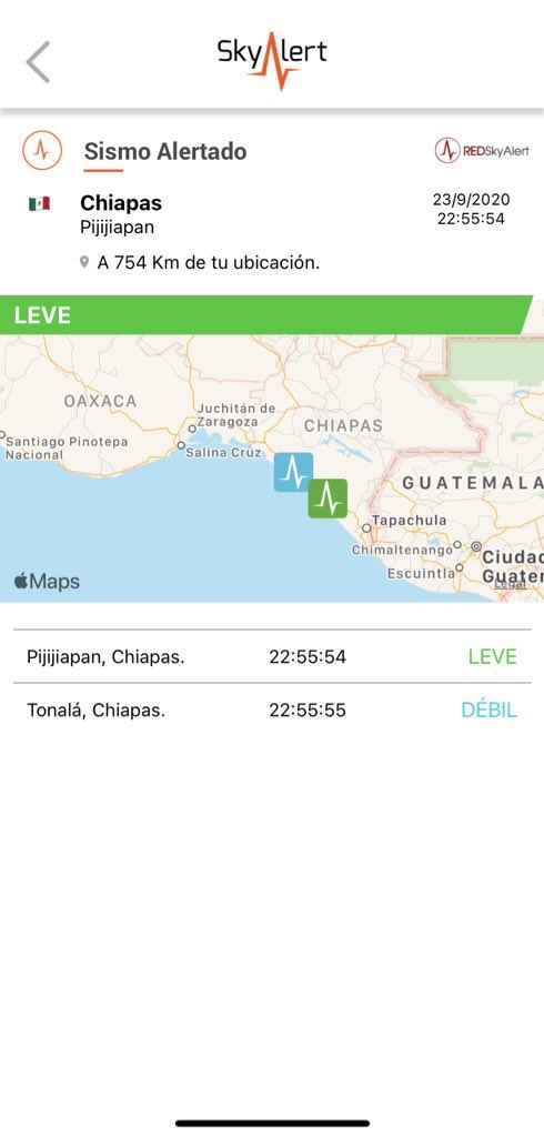 SkyAlertMx's tweet photo. Sismo magnitud 4.7 a 63 km suroeste de Arriaga, Chiapas.

Detectado por @RedSkyAlert con intensidad «leve» en epicentro. https://t.co/D81RtsRCZk