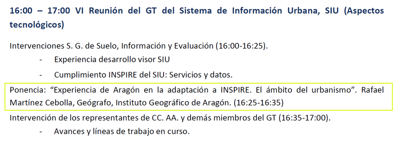 IGEAR_Aragon's tweet photo. 🗓️ Esta tarde en la Jornada técnica sobre la implementación de la #LISIGE y el #Urbanismo participación de #IGEAR con la #ponencia virtual👇 https://t.co/Laop4tyxfc