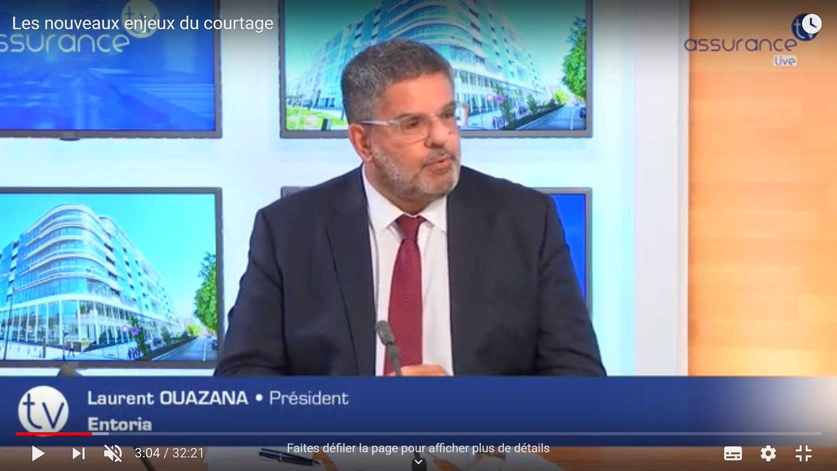 Replay #AssuranceTV "Enjeux du #Courtage" du 16/09 sur => bit.ly/3cfWUma avec <a href="/hellolob/">Laurent OUAZANA</a> @ENTORIAofficiel <a href="/ChanovePierre/">Pierre O. Chanove</a> #Asselio <a href="/JCharlesNAIMI/">Jean-Charles NAIMI</a> #Courtage #Assurance  <a href="/LAMBIJOUEmma/">LAMBIJOU Emmanuelle</a> <a href="/jeanlucgambey/">GAMBEY</a> <a href="/ViggianiCeline/">Viggiani Celine</a> Produit par <a href="/VovoxxPro/">VOVOXX</a> #LassuranceEnMouvement