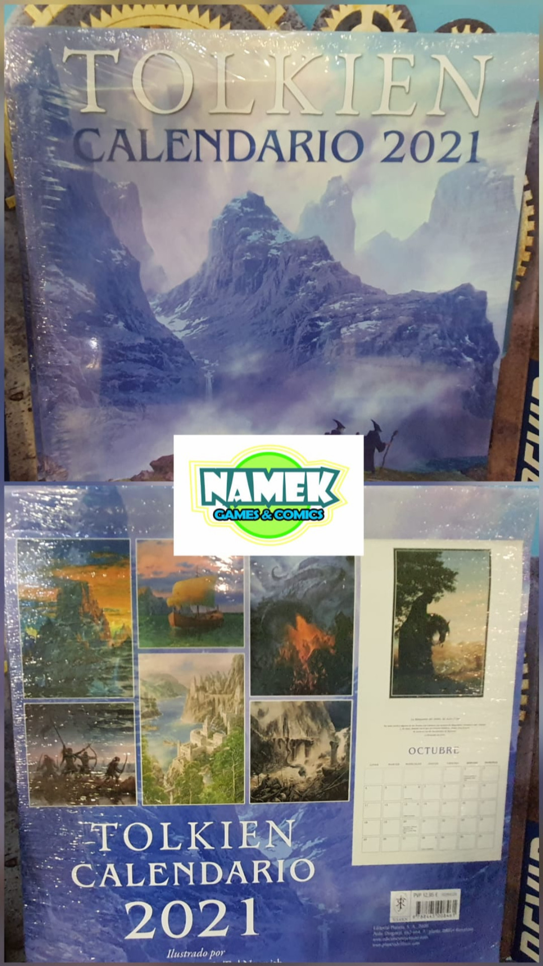 Namek Games Comics On Twitter Preparados Para Pasar Al 2021 Que Mejor Manera Que Hacerlo Con El Calendario Tolkien 2021 Con Ilustraciones Clasicas De Alan Lee Y Otros Autores A Quien calendario tolkien 2021