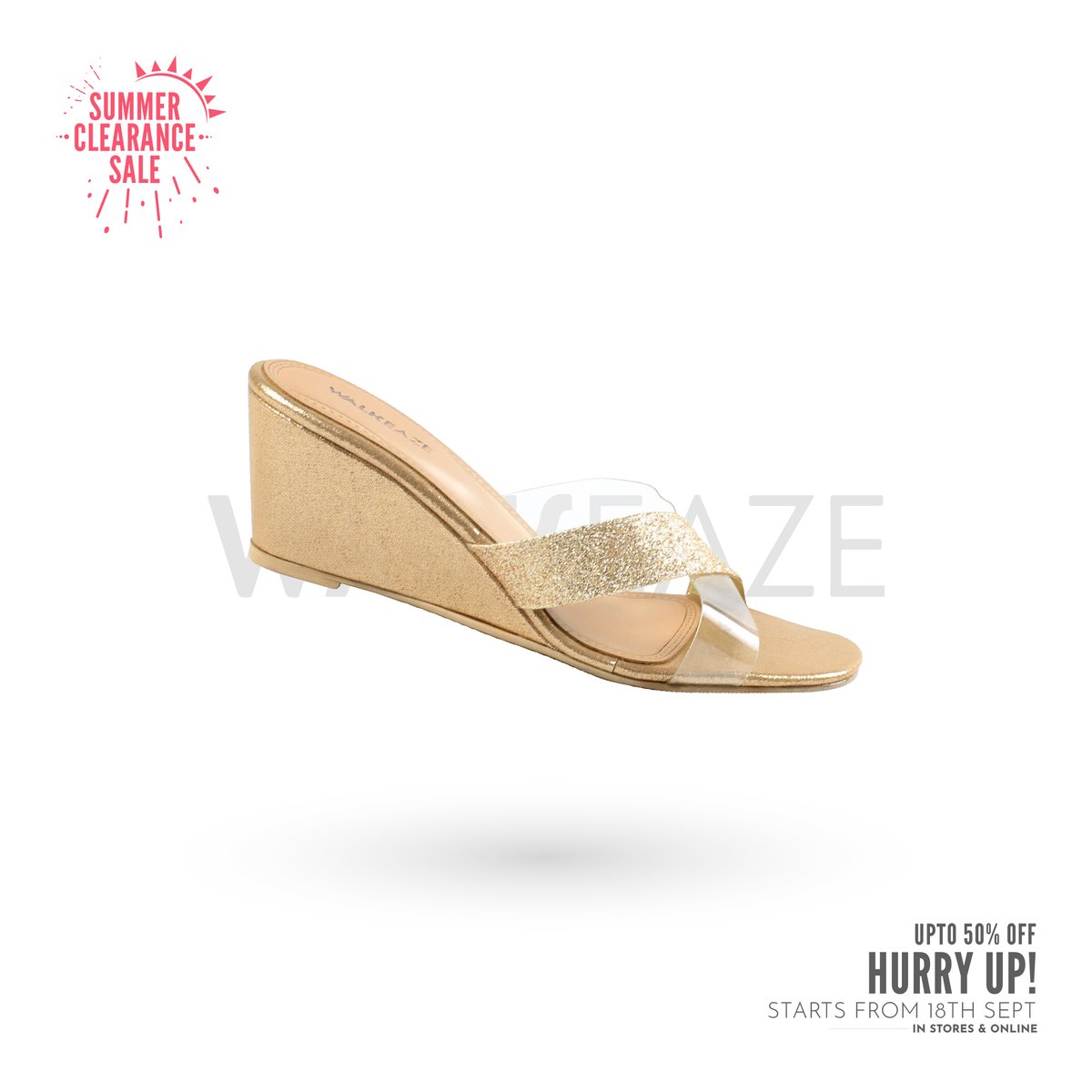 walkeaze's tweet photo. Season end sale is live now!
Avail upto 50% off in stores and online!

Price: before 1800/- , now: 1530/-
Code: 73153s wedges

Shop now!
https://t.co/NUg6fLAavX

#walkeaze #womenaccessories #wedgesandals #wedges #heels #nudewedgeshoes #fashion #style #pakistan https://t.co/xojCRtZqeW