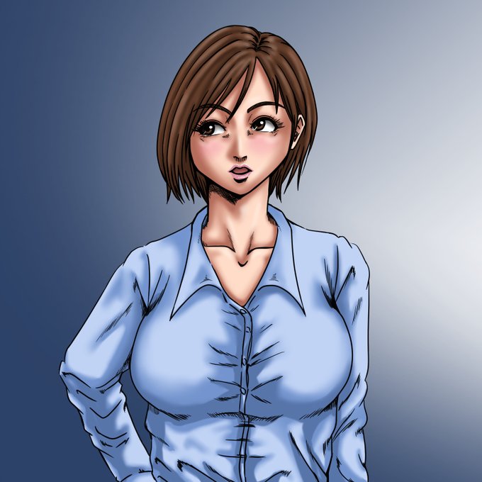 巨乳なOLさん #巨乳 #おっぱい #OL #オリジナル #イラスト #女性 https://t.co/AktXzm36vl 